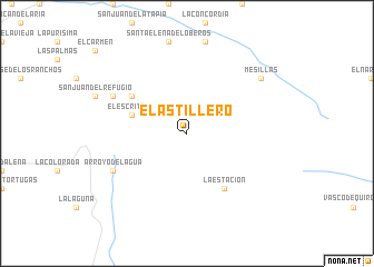 map of El Astillero