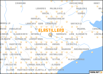 map of El Astillero