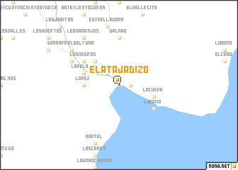 map of El Atajadizo