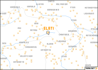 map of Eláti