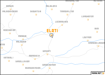 map of Eláti
