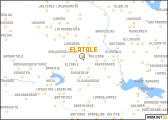 map of El Atole