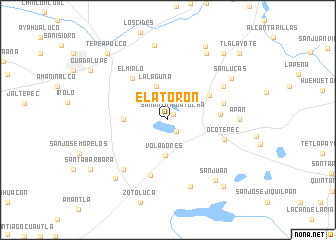 map of El Atorón