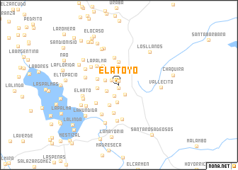 map of El Atoyo