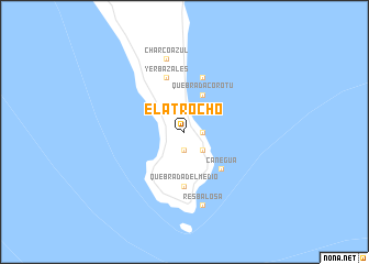 map of El Atrocho