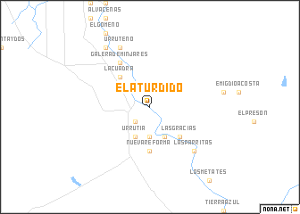 map of El Aturdido