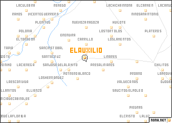 map of El Auxilio