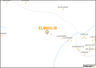 map of El Auxilio