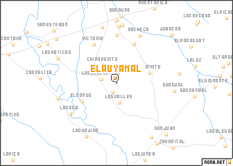 map of El Auyamal