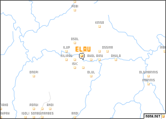 map of Elau