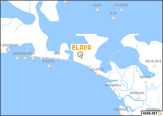 map of Elava