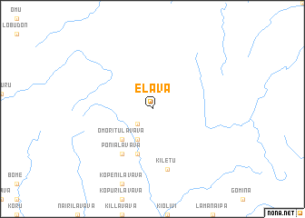 map of Elava