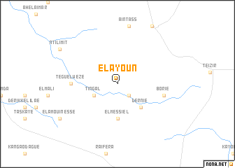 map of El ʼAyoûn