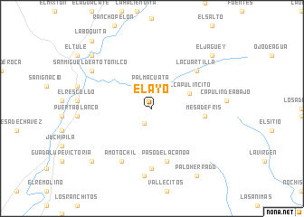 map of El Ayo