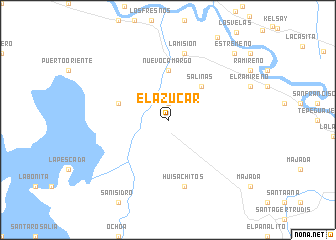 map of El Azúcar