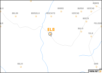 map of Ēla