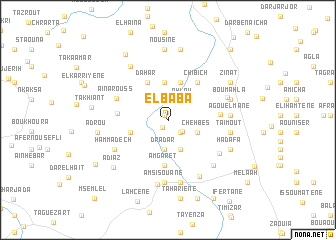 map of El Babâ