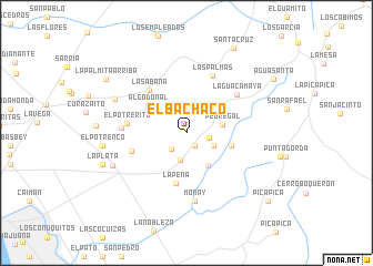 map of El Bachaco