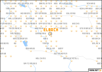 map of Elbach