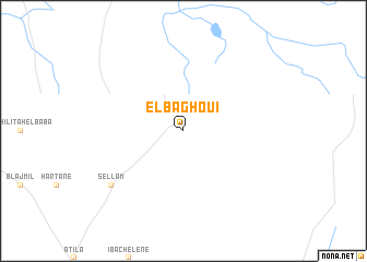 map of El Baghoui