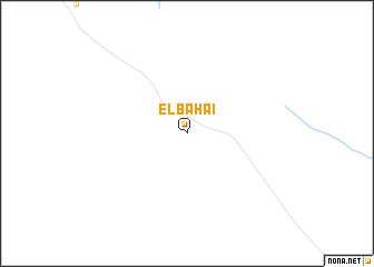 map of El Bahai
