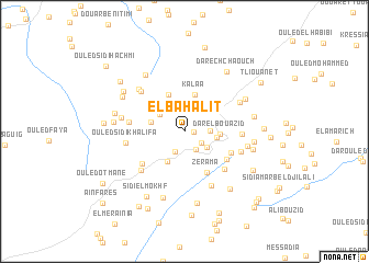 map of El Bahalit