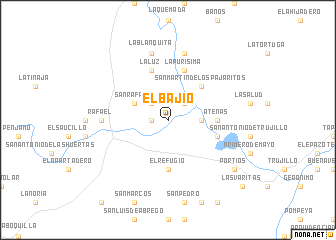 map of El Bajío