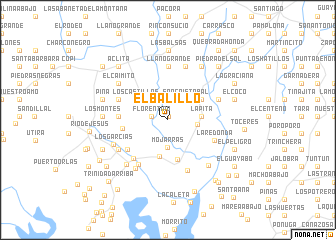 map of El Balillo