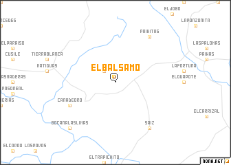map of El Bálsamo