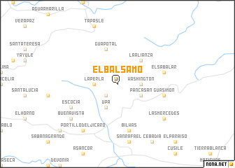 map of El Bálsamo