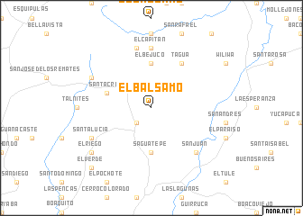 map of El Bálsamo