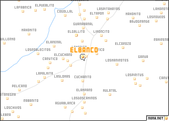 map of El Banco