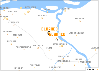 map of El Banco