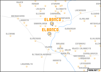 map of El Banco
