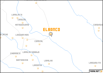 map of El Banco