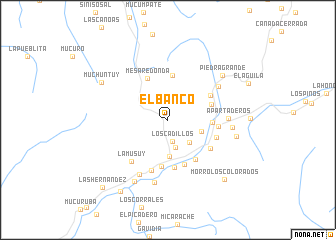 map of El Banco