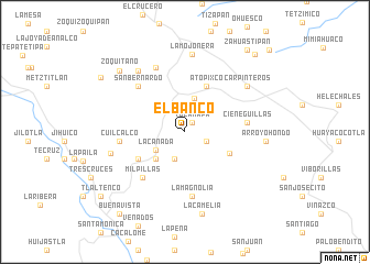 map of El Banco