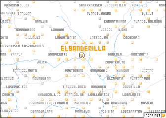 map of El Banderilla