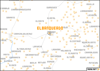 map of El Banqueado