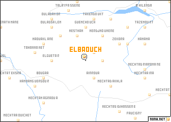 map of El Baouch