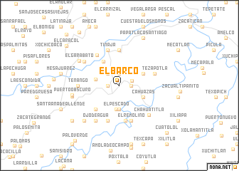 map of El Barco