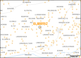 map of El Barniz