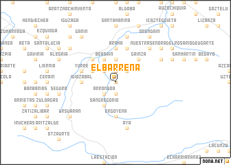 map of Elbarrena