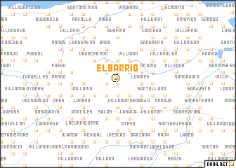 map of El Barrio