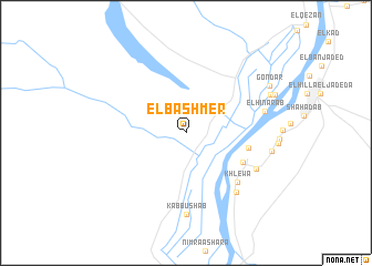 map of El Ba‘shmer