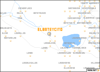 map of El Bateycito