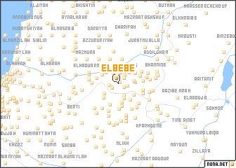 map of El Bébé