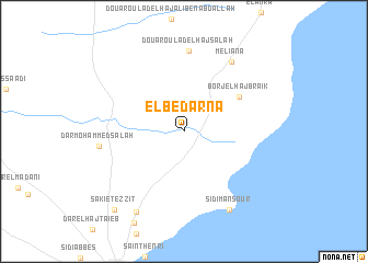 map of El Bedarna