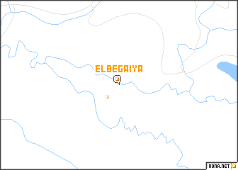 map of El Begaiya
