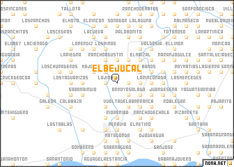 map of El Bejucal